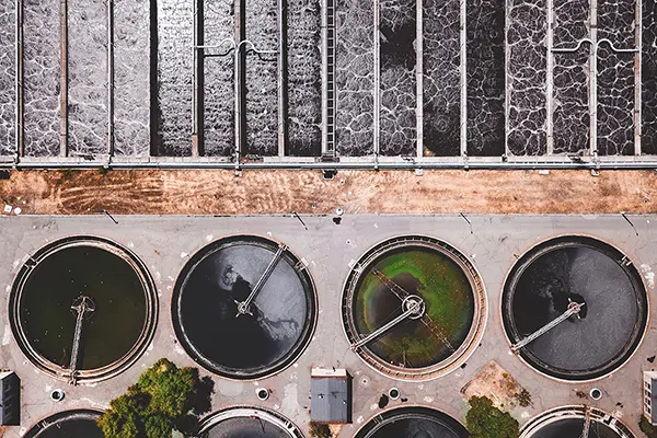water quality sensor application wastewater treatment plant