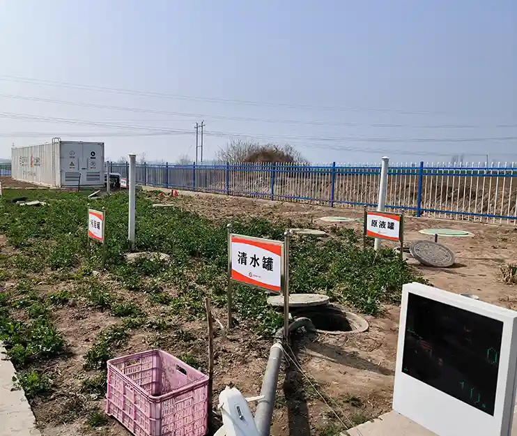 Sewage Treatment water quality monitoring