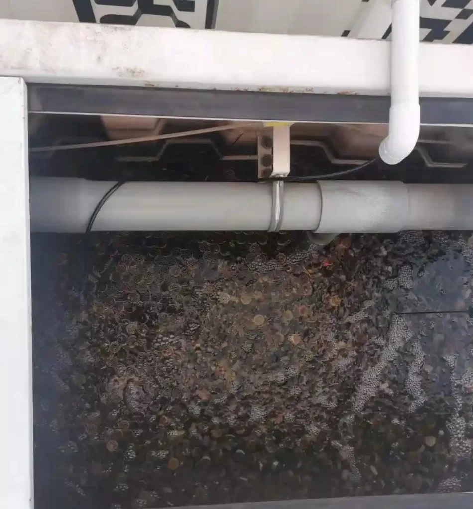 rural sewage treatment plant water sensors