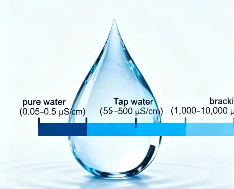 conductivity unit in water