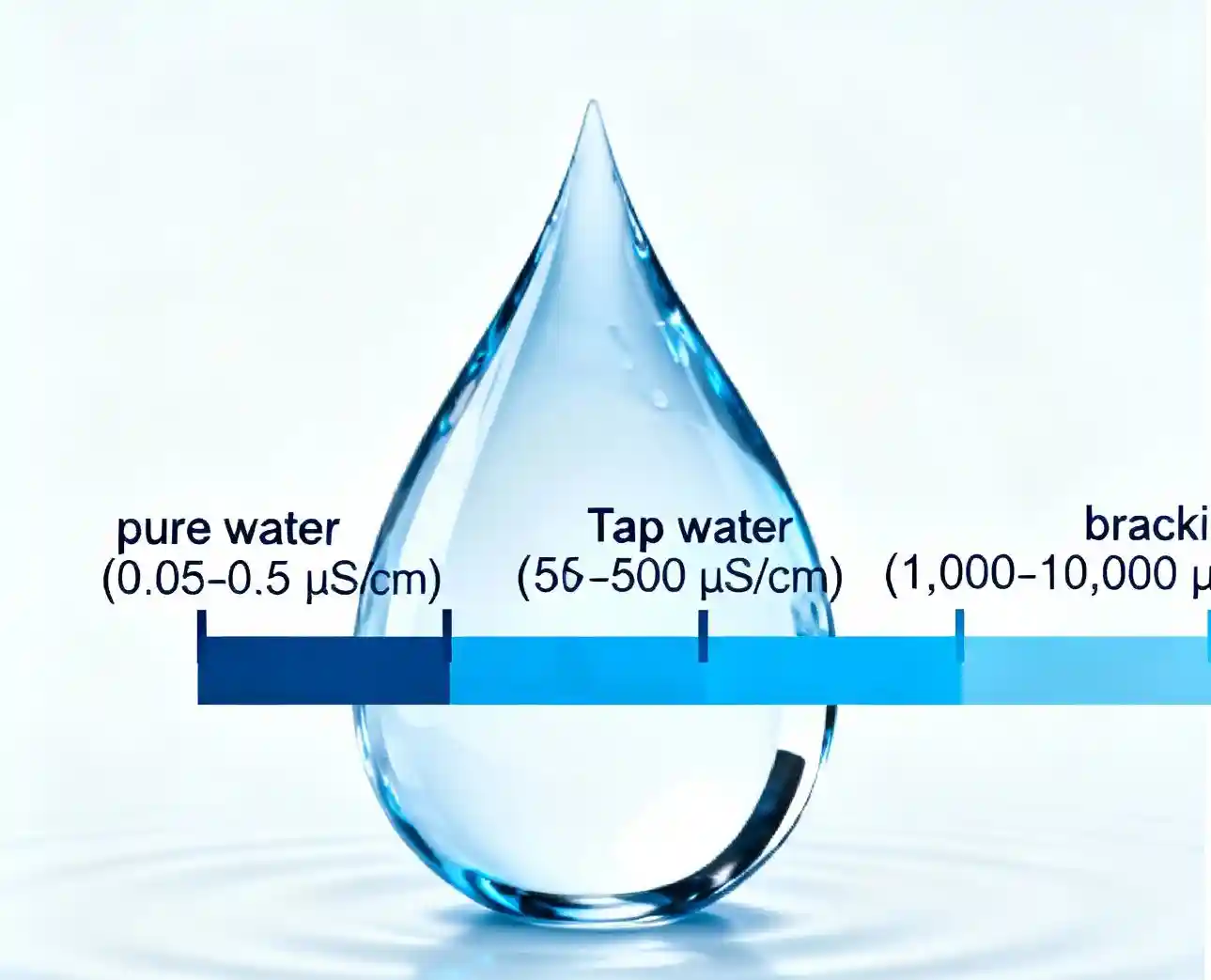conductivity unit in water