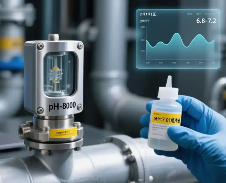 pH water sensor calibration