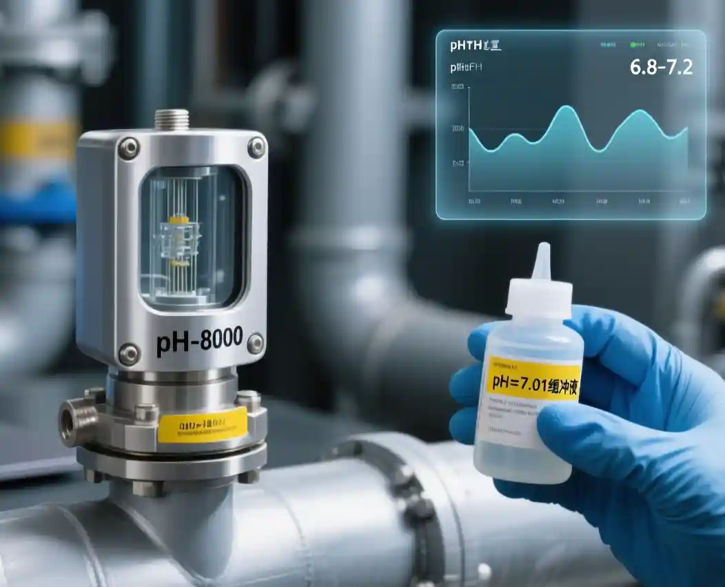 pH water sensor calibration